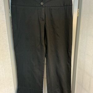 Whit House Black Market Black Capri Pants